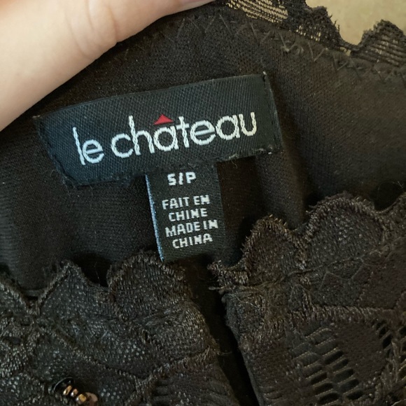 Le chateau Brown Sequin Dress - Picture 4 of 5